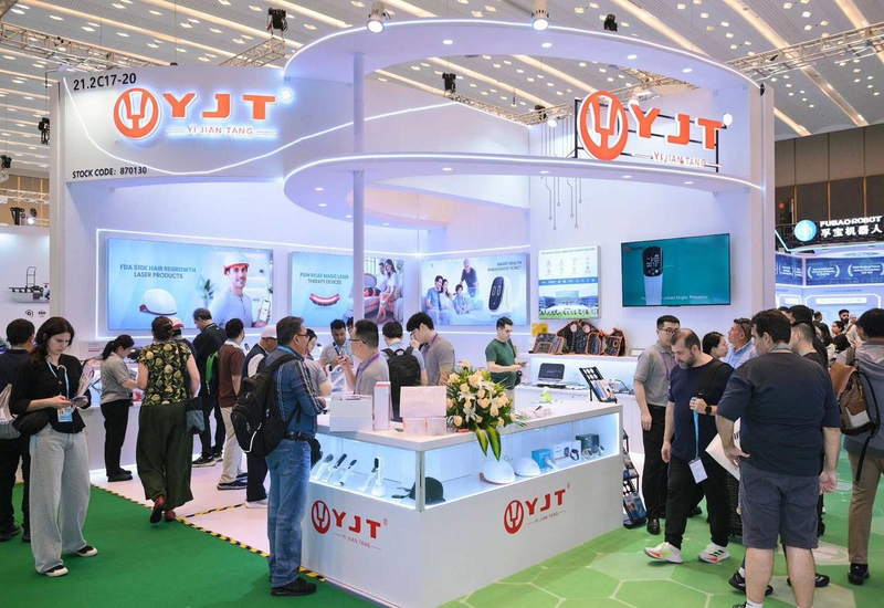 Success at the 139th Canton Fair: Our 352 Smart Laser Hair Growth Helmet Takes Center Stage